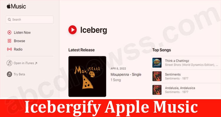 Latest News Icebergify Apple Music
